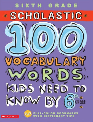 100 Vocabulary Words Kids Need to Know by 6th Grade (100 Words Math Workbook),Used