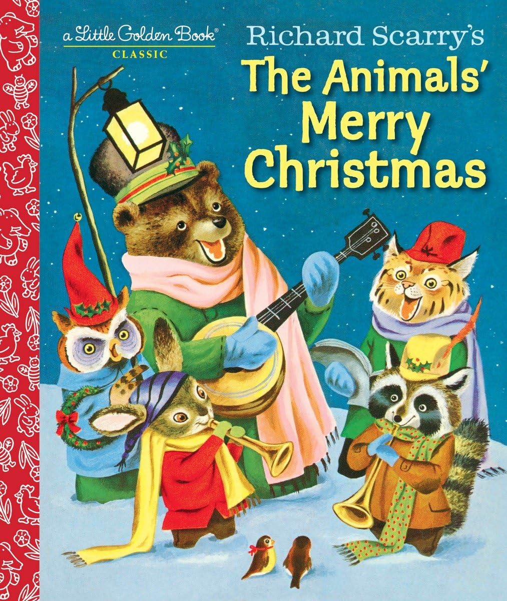 Richard Scarry's The Animals' Merry Christmas (Little Golden Book),Used