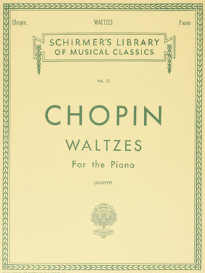 Chopin: Waltzes For The Piano Vol. 27,New