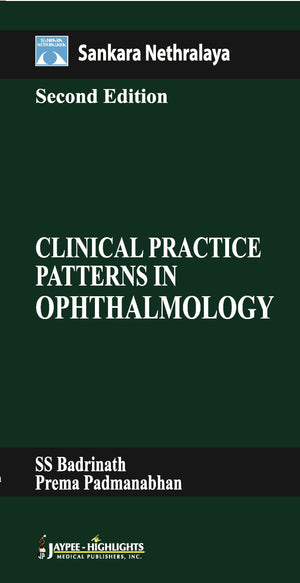 Sankara Nethralaya Clinical Practice Patterns In Ophthalmology,Used