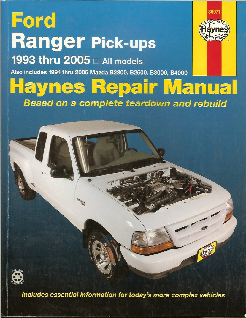Ford Ranger PickUps,19932005 (Haynes Repair Manual),Used