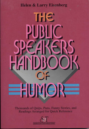 Public Speaker's Handbook of Humor,Used