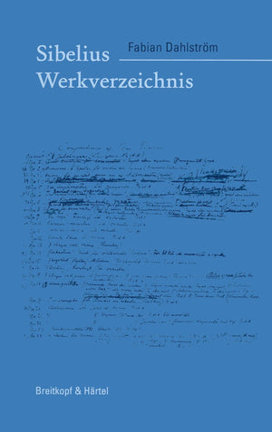 Jean Sibelius Werkverzeichnis Livre Sur la Musique,Used