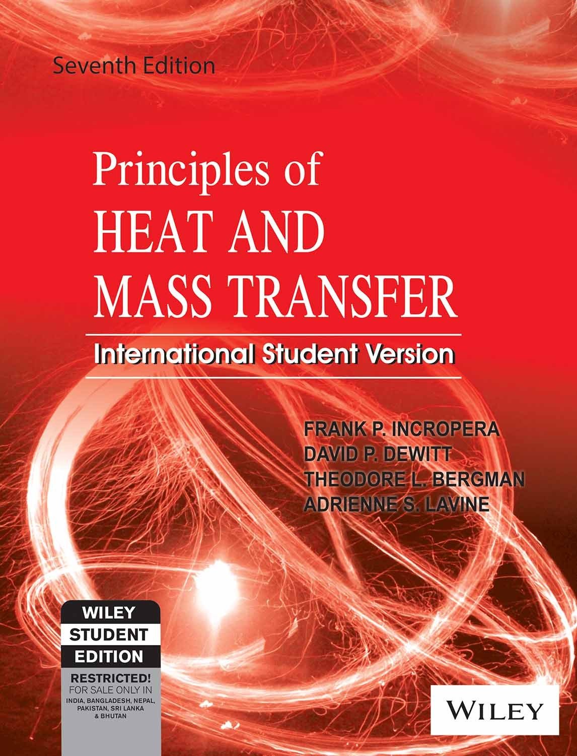 Principles of Heat and Mass Transfer, ISV,Used