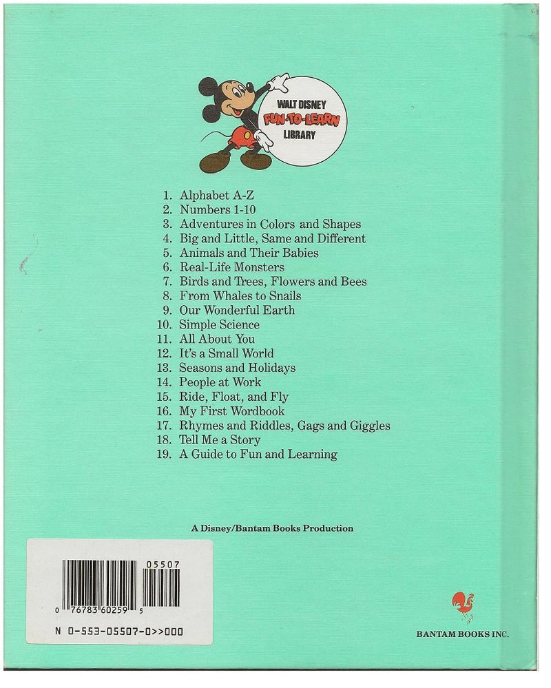 RealLife Monsters (Walt Disney FunToLearn Library, Volume 6),Used