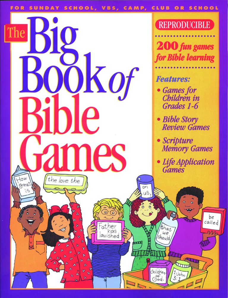 The Big Book of Bible Games #1: 200 Fun Games for Bible Learning,Used