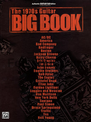 The 1970S Guitar Big Book (Guitar Big Book Series),Used