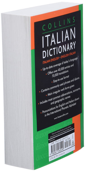 Collins Italian Dictionary (Collins Language),Used