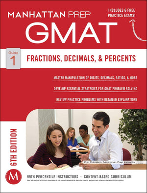 GMAT Fractions, Decimals, & Percents (Manhattan Prep GMAT Strategy Guides),New