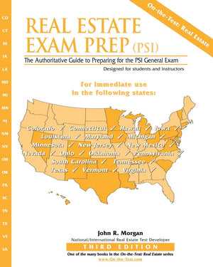 Real Estate Exam Prep (PSI): The Authoritative Guide to Preparing for the PSI General Exam (OntheTest: Real Estate Series),Used