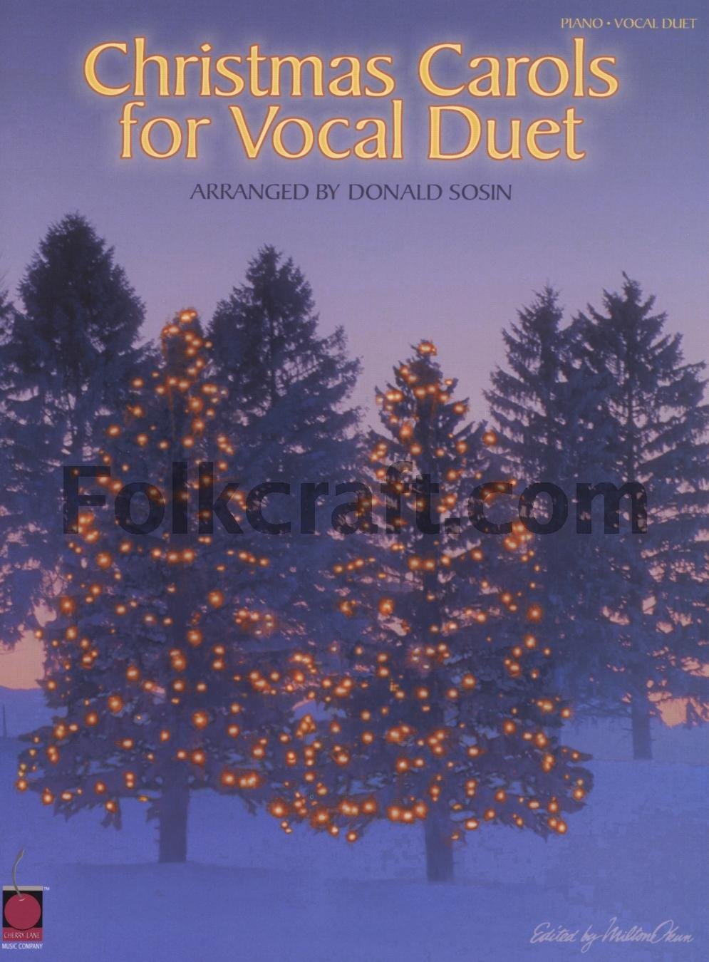 Christmas Carols For Vocal Duet (Piano/Vocal/Guitar Songbook),New