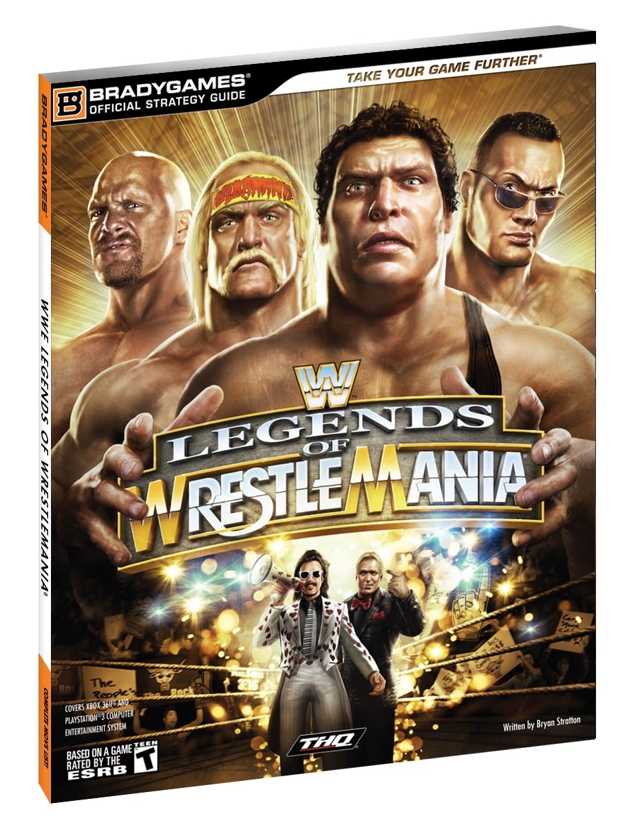 WWE Legends of WrestleMania Official Strategy Guide,Used