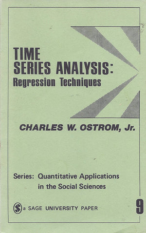 Time Series Analysis: Regression Techniques (Quantitative Applications in the Social Sciences),Used