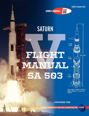 Saturn V Flight Manual Sa 503,Used