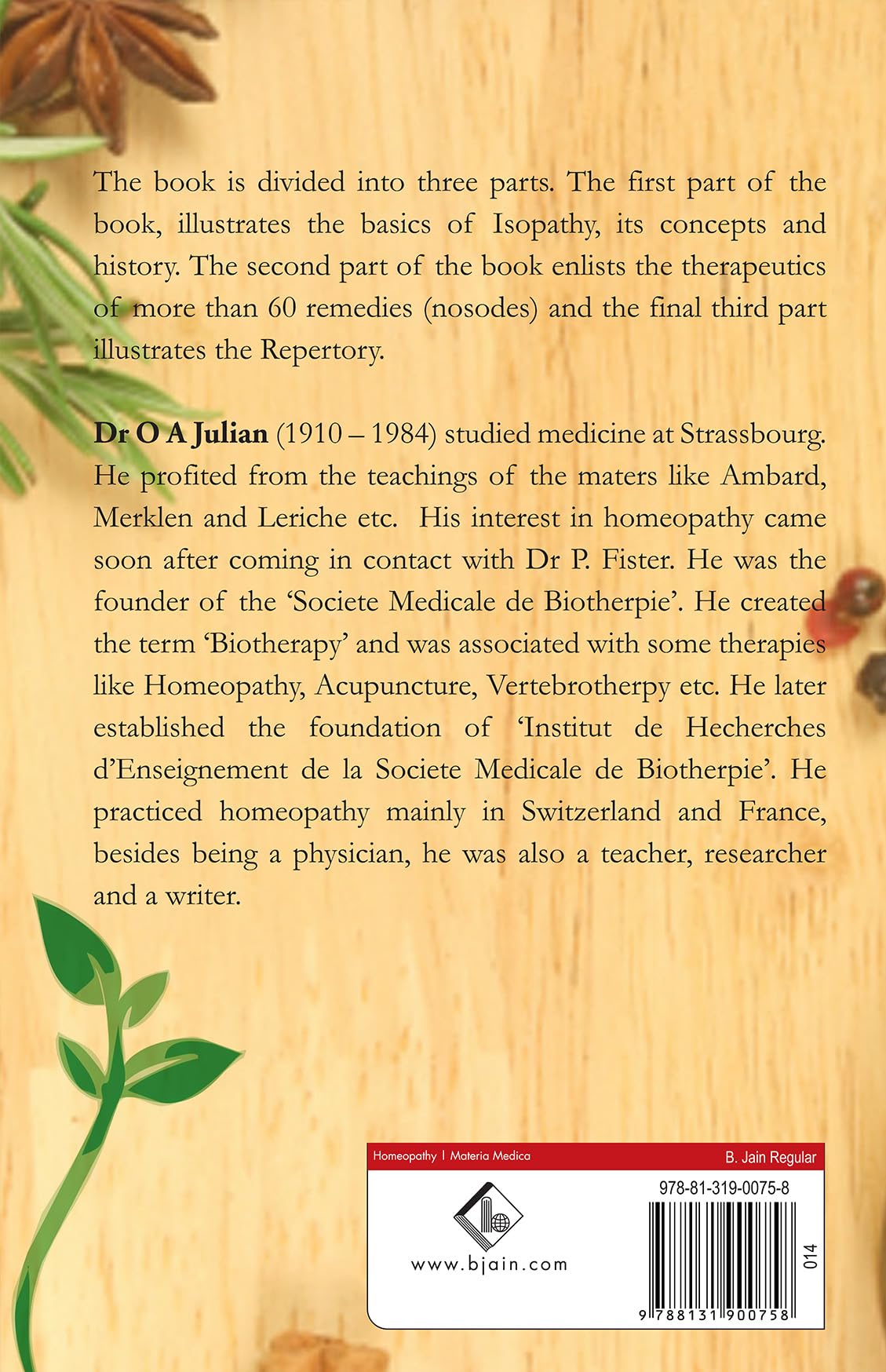 Materia Medica of Nosodes With Repertory,New