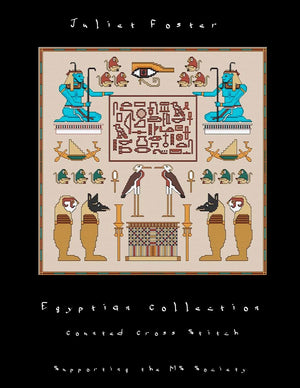 Egyptian Collection: Counted Cross Stitch,Used