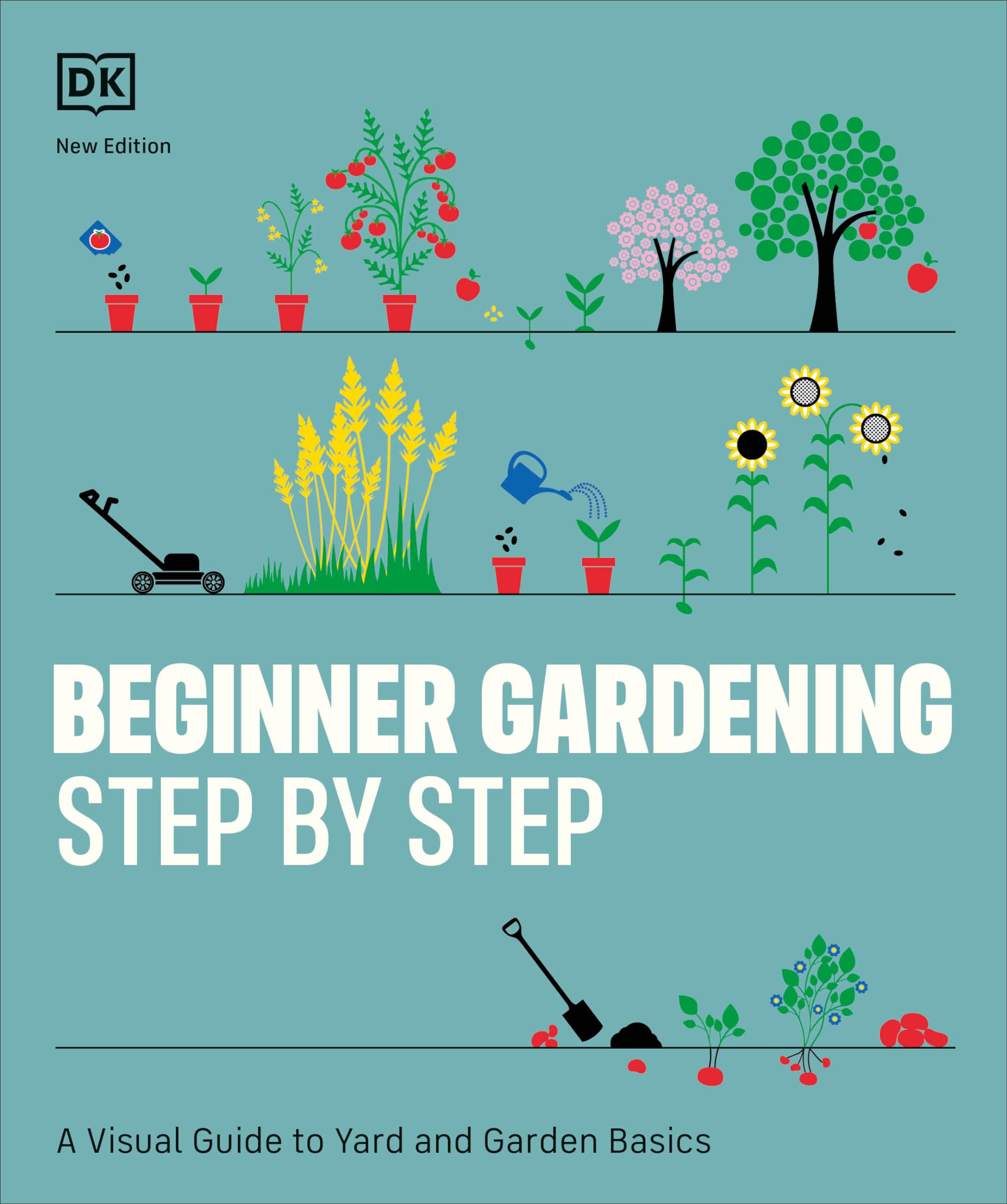 Beginner Gardening Step By Step: A Visual Guide To Yard And Garden Basics,Used