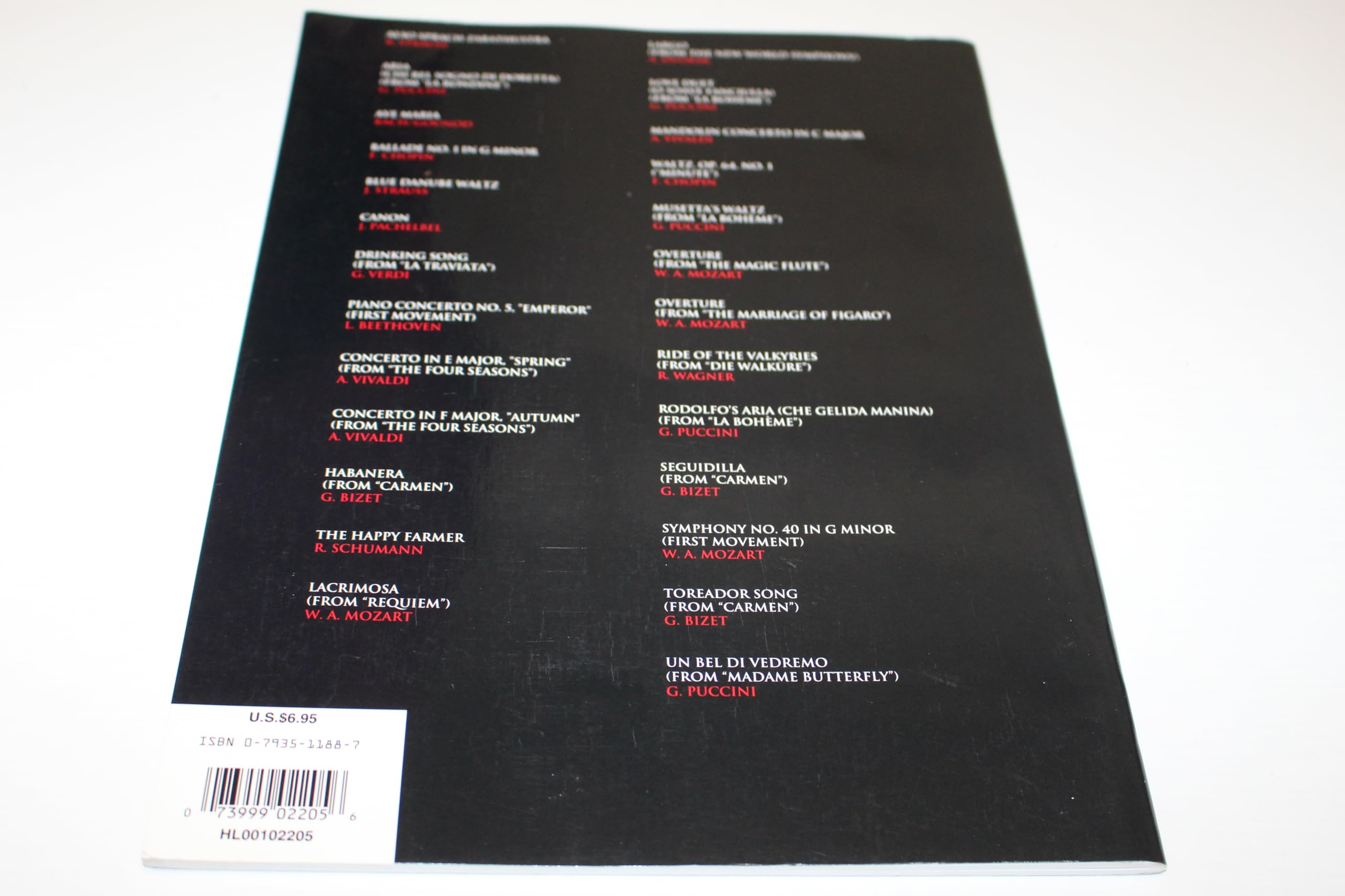 Classical Themes from the Movies: EZ Play Today Volume 337,Used