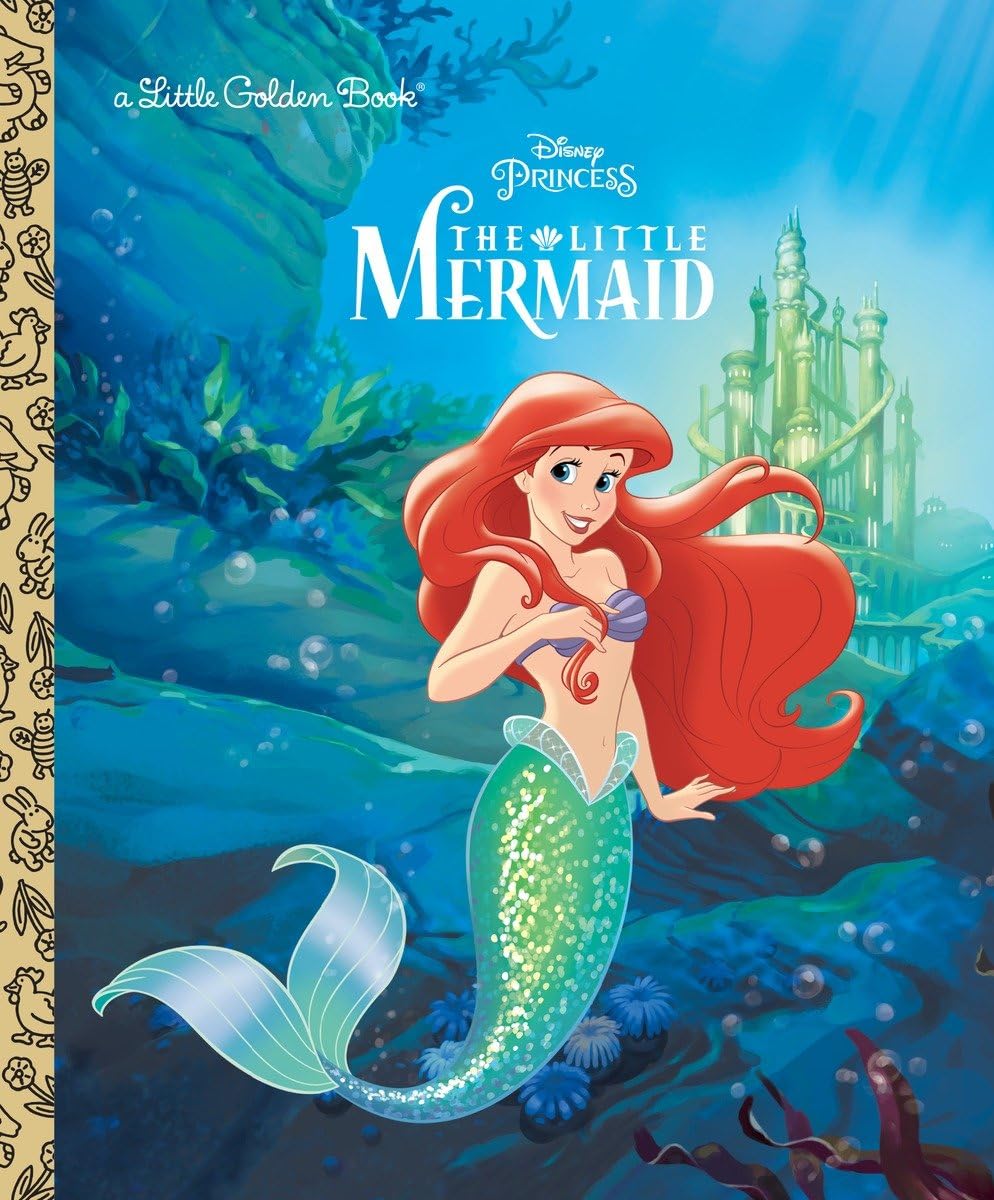 The Little Mermaid (Disney Princess) (Little Golden Book),Used