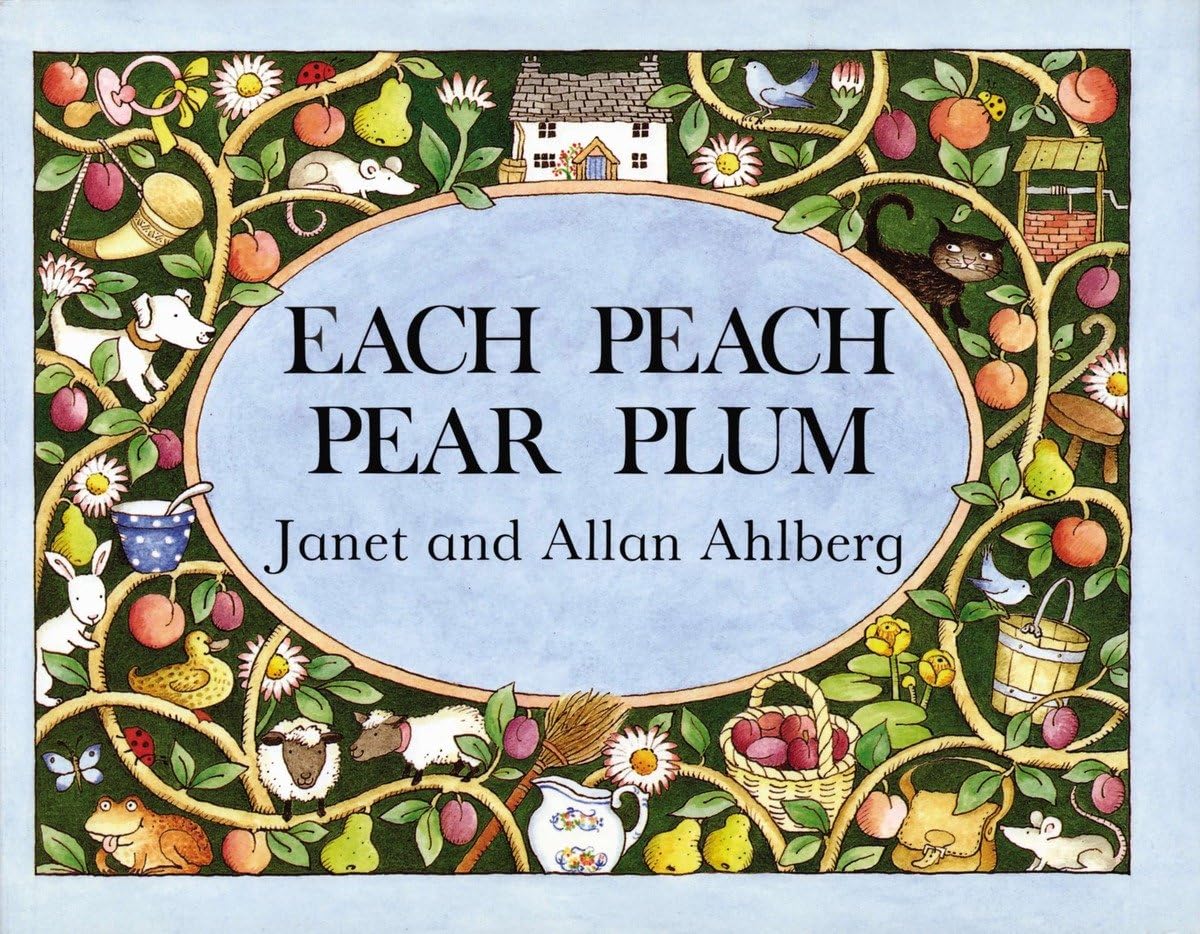 Each Peach Pear Plum Board Book-used