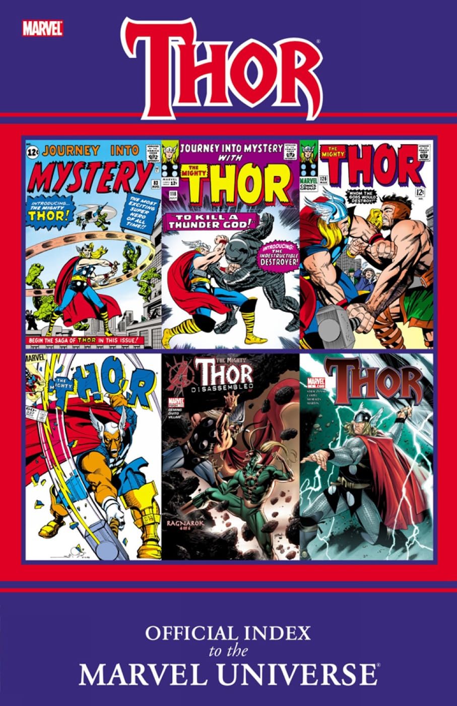Thor: Official Index To The Marvel Universe,Used