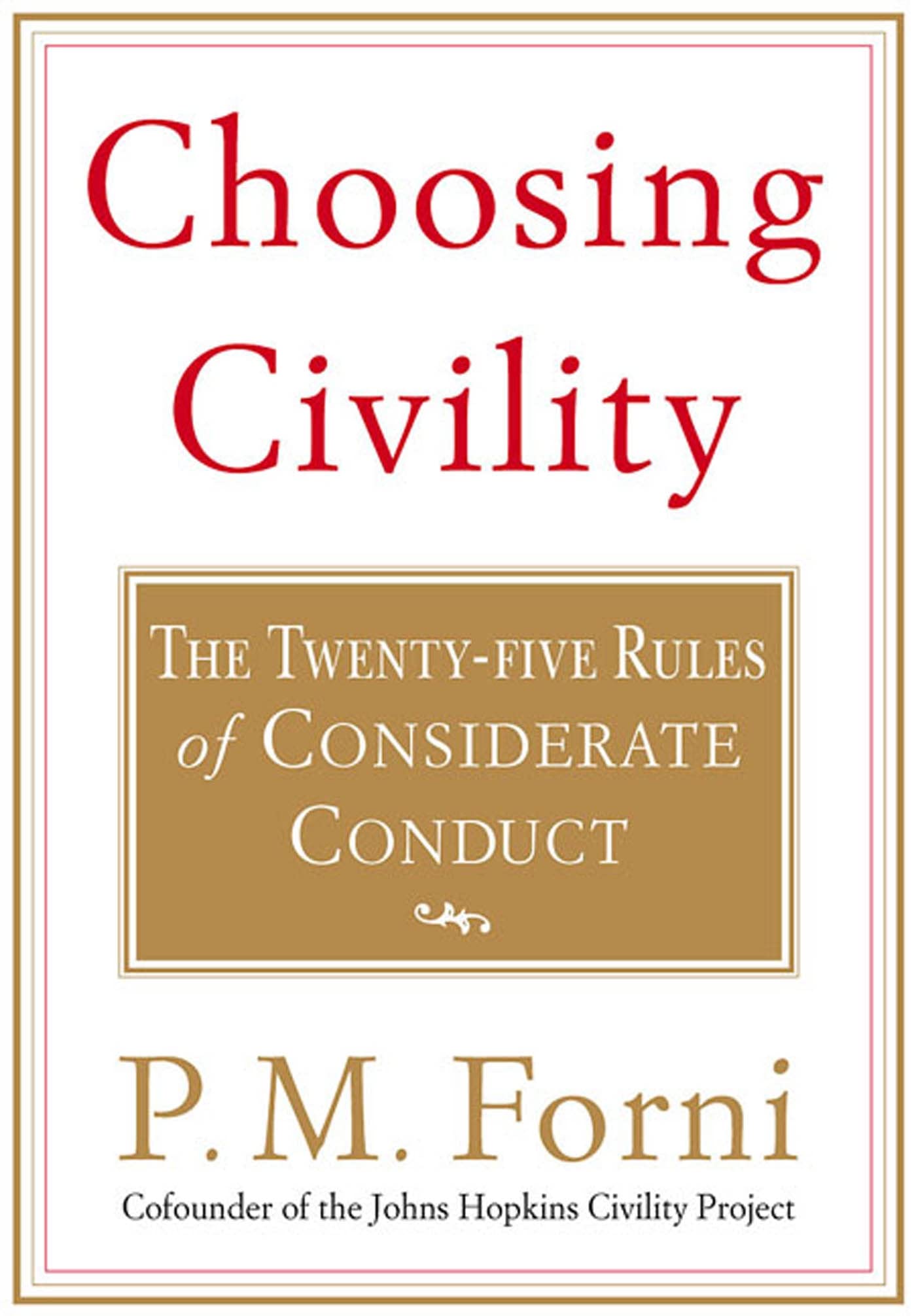 Choosing Civility,Used