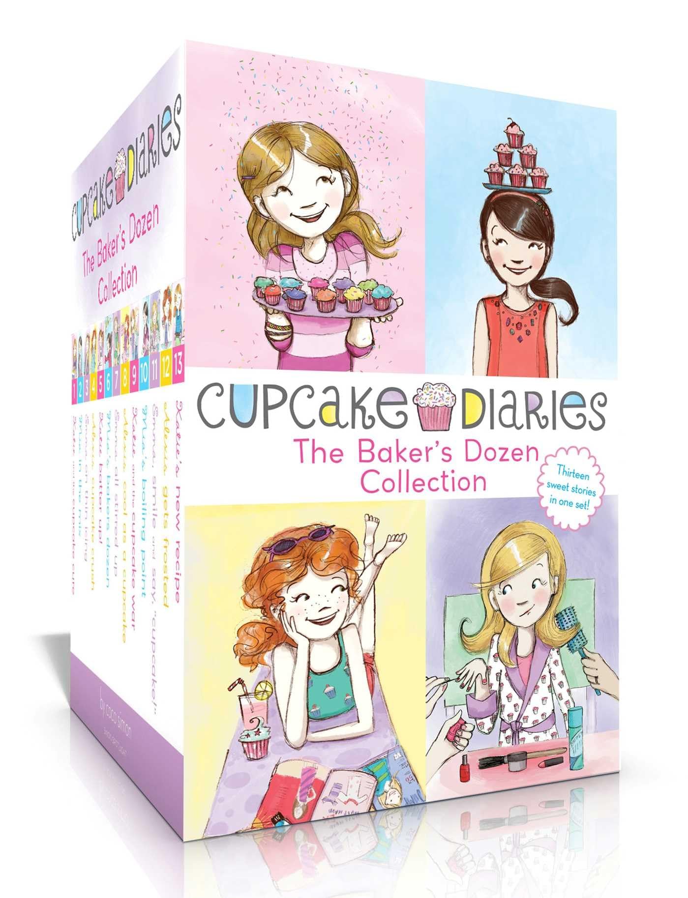 The Baker'S Dozen Collection (Boxed Set): Katie And The Cupcake Cure; Mia In The Mix; Emma On Thin Icing; Alexis And The Perfect