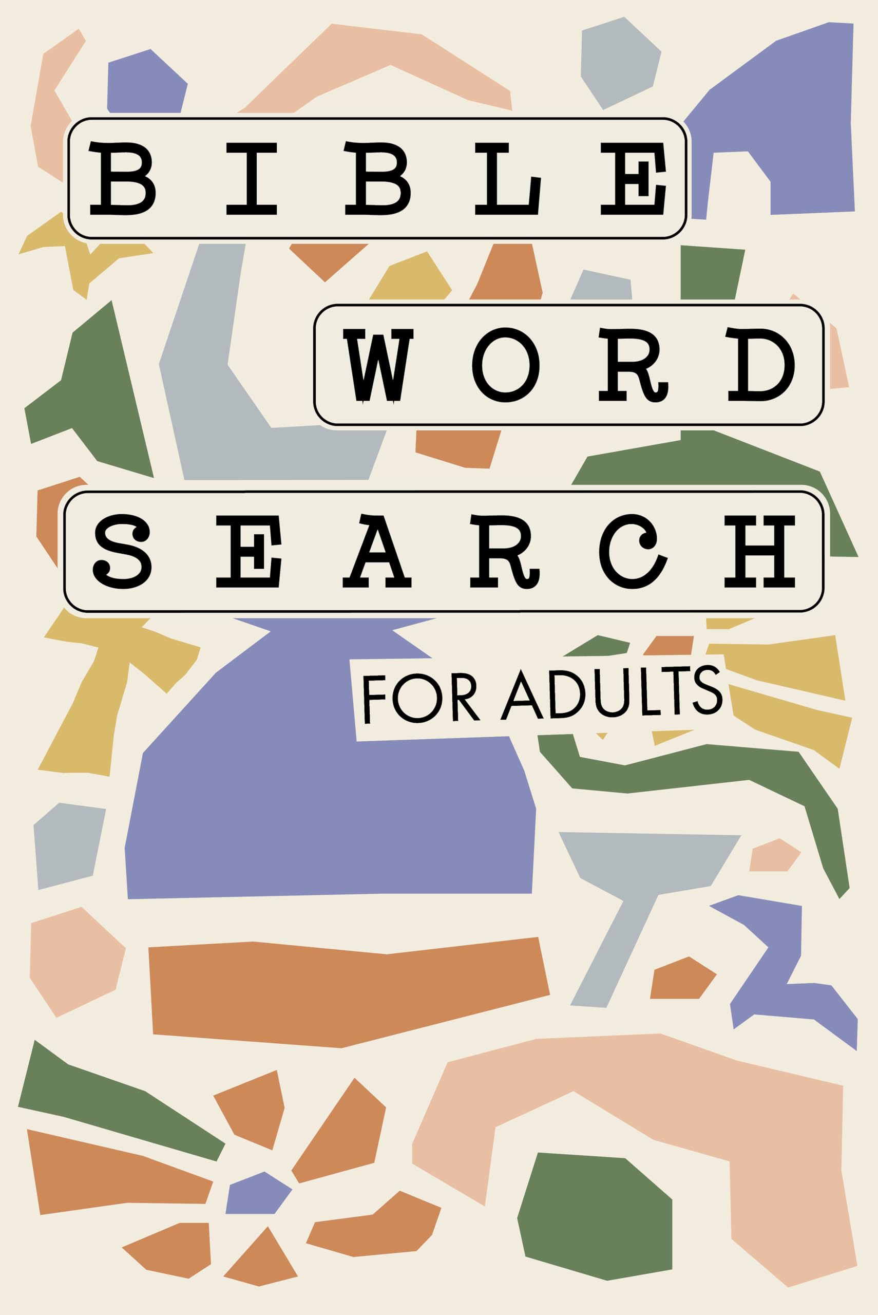 Bible Word Search For Adults (Large Print): A Modern Biblethemed Word Search Activity Book To Strengthen Your Faith,Used