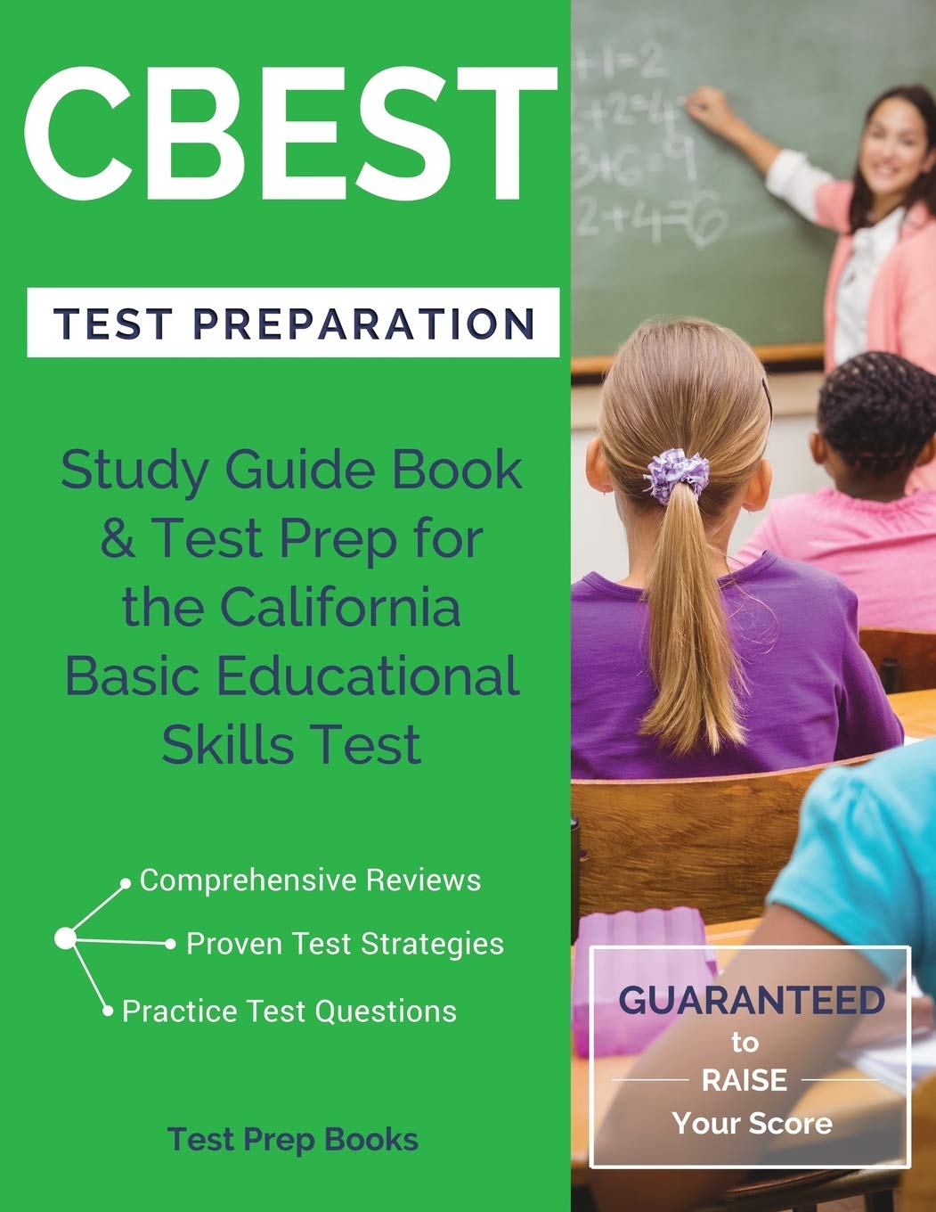 Cbest Test Preparation: Study Guide Book & Test Prep For The California Basic Educational Skills Test,Used