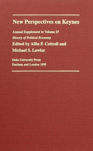 New Perspectives On Keynes (Volume 27) (History Of Political Economy Annual Supplement),Used