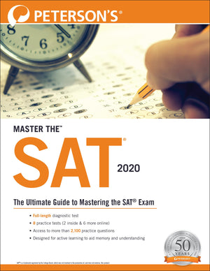 Master the SAT 2020 (Peterson's SAT Prep Guide),Used