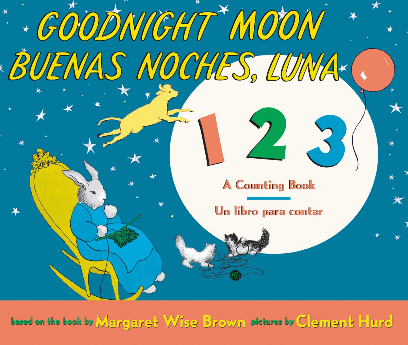 Goodnight Moon 123/Buenas noches, Luna 123 Board Book: Bilingual SpanishEnglish,Used