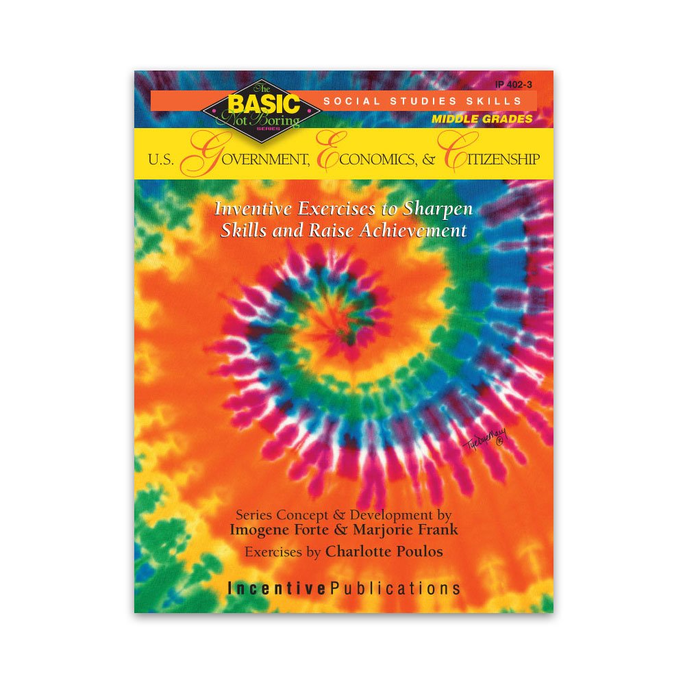 U.S. Government, Economics, & Citizenship BASIC/Not Boring 68+: Inventive Exercises to Sharpen Skills and Raise Achievement,Used