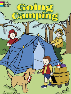 Going Camping Coloring Book (Dover Kids Coloring Books),Used
