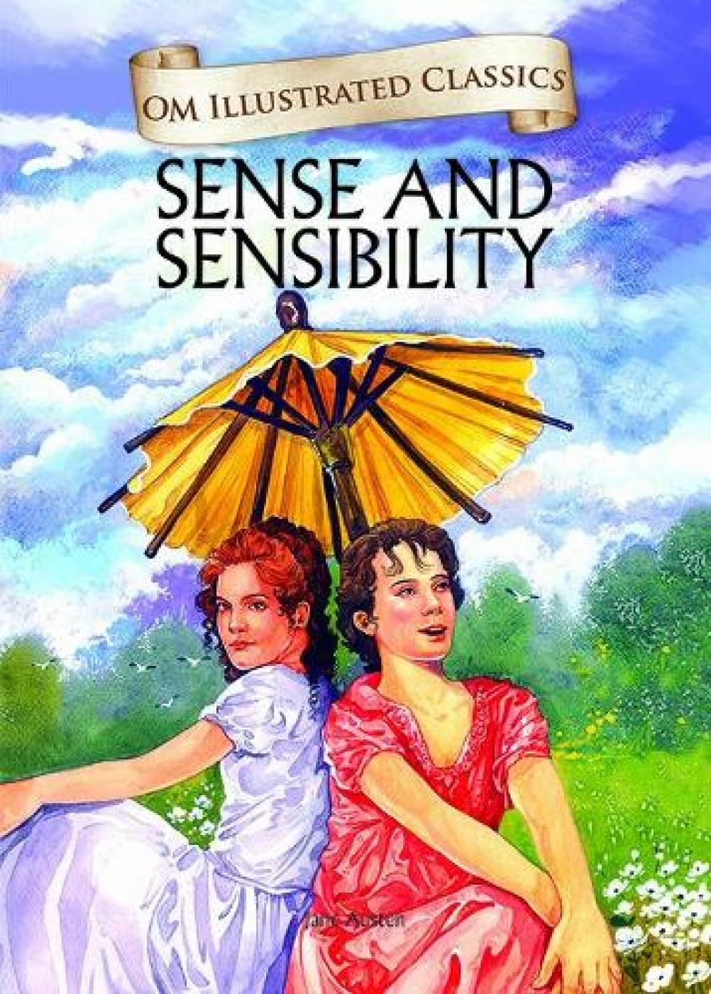 Children Classics - Sense And Sensibility - Illustrated Abridged Classics With Practice Questions (Om Illustrated Classics For Kids)