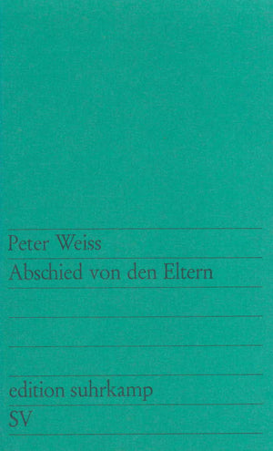 Edition Suhrkamp, Nr.85, Abschied von den Eltern,Used