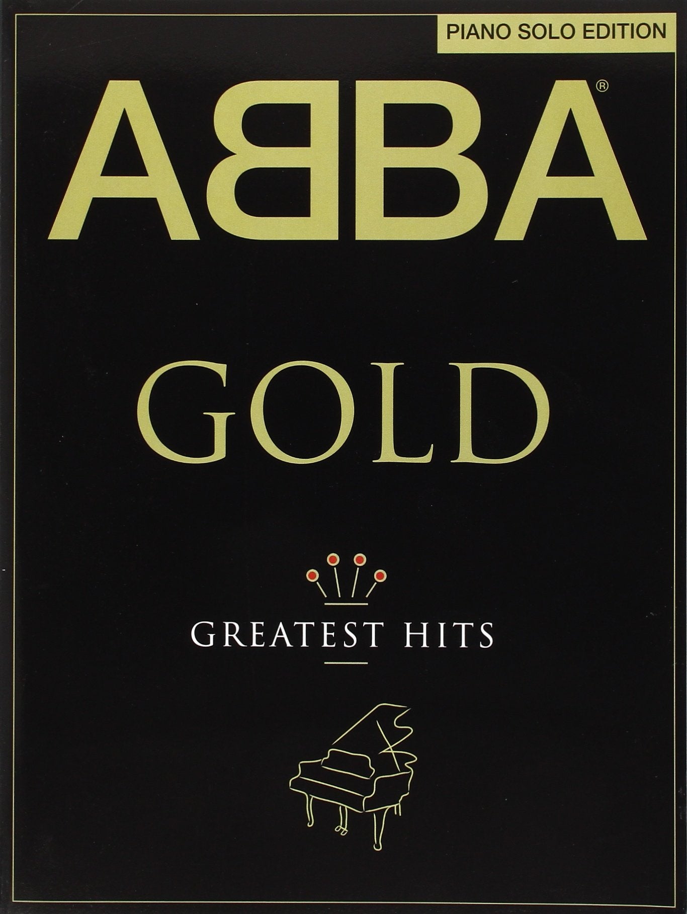 ABBA: Gold  Piano Solo Edition,Used