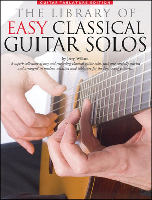 Library Of Easy Classical Guitar Solos,New