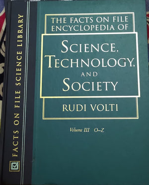 The Facts On File Encyclopedia Of Science, Technology, And Society (3 Volume Set),Used