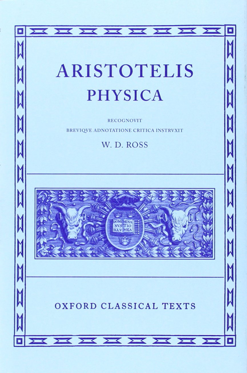 Physica (Oxford Classical Texts Series) (Greek Edition),Used