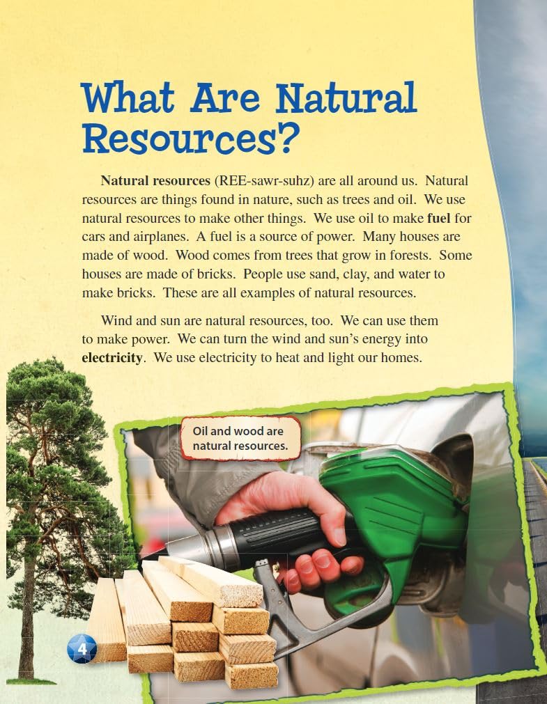 Our Natural Resources (Social Studies Readers : Content and Literacy),Used