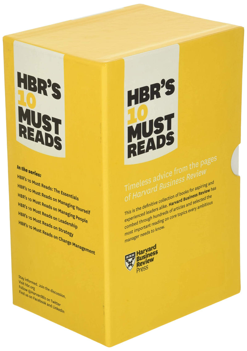 HBR's 10 Must Reads Boxed Set (6 Books) (HBR's 10 Must Reads),Used