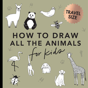All The Animals: How To Draw Books For Kids With Dogs, Cats, Lions, Dolphins, And More (Easter Basket Stuffers For Kids) (Stocki,Used