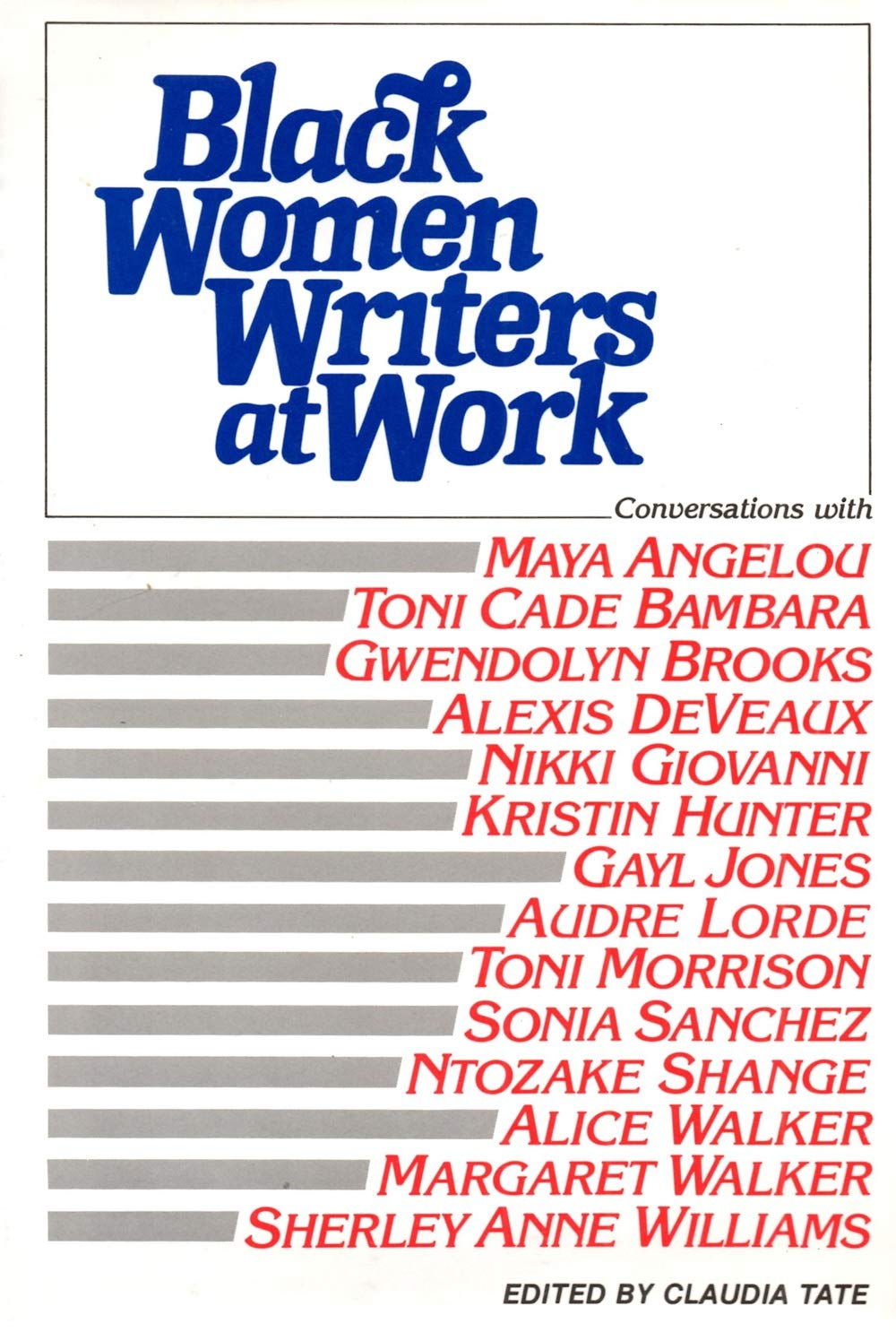 Black women writers at work,Used