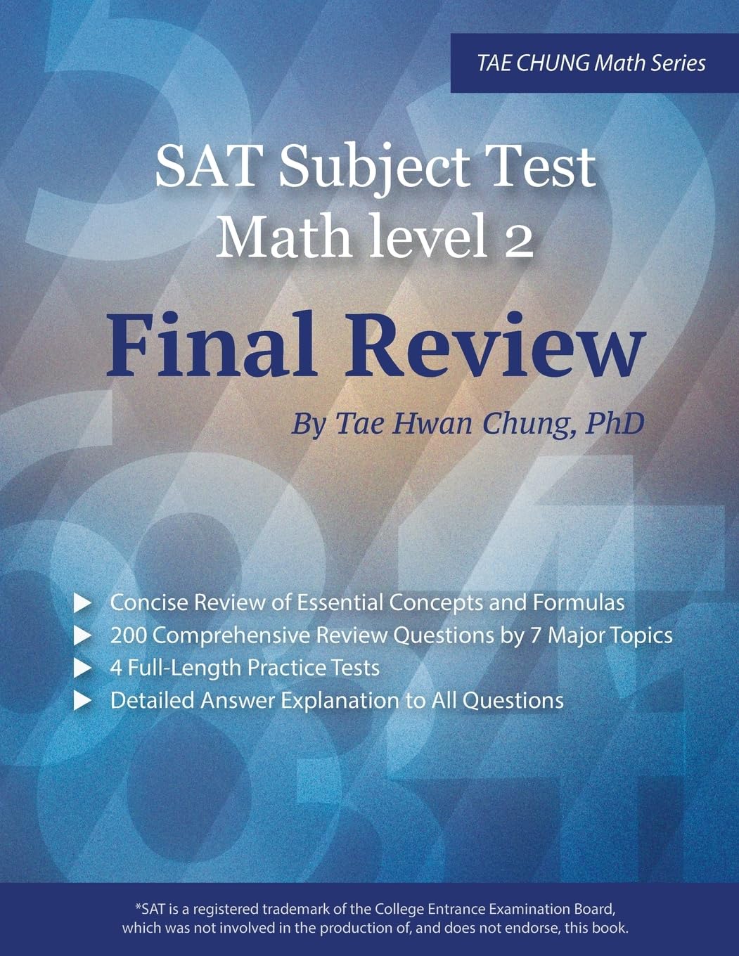 SAT Subject Test Math Level 2 Final Review,Used