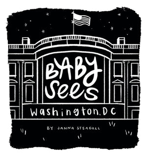 Baby Sees Washington, Dc: A HighContrast Board Book For Babies