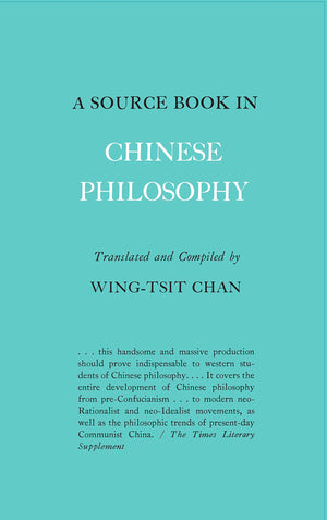 A Source Book in Chinese Philosophy,New