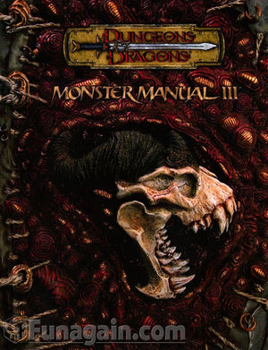 Monster Manual III (Dungeons & Dragons d20 3.5 Fantasy Roleplaying Supplement),Used