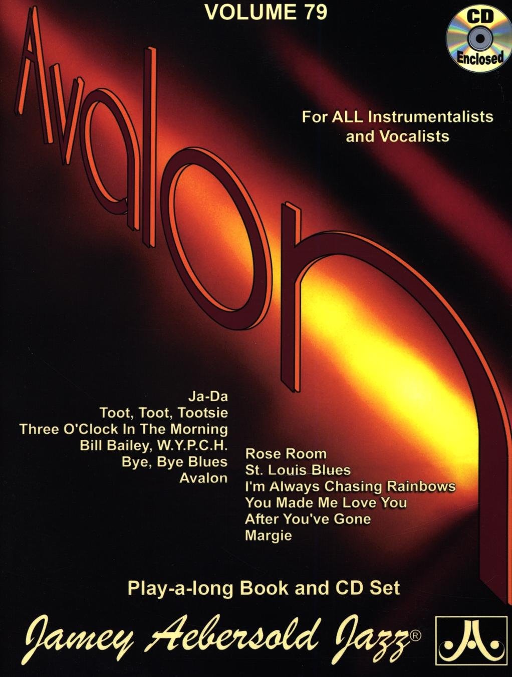 Playalong Series, Vol. 79, Avalon (Book & Cd Set) (Jazz Playalong For All Instrumentalists And Vocalists, Vol 79),Used