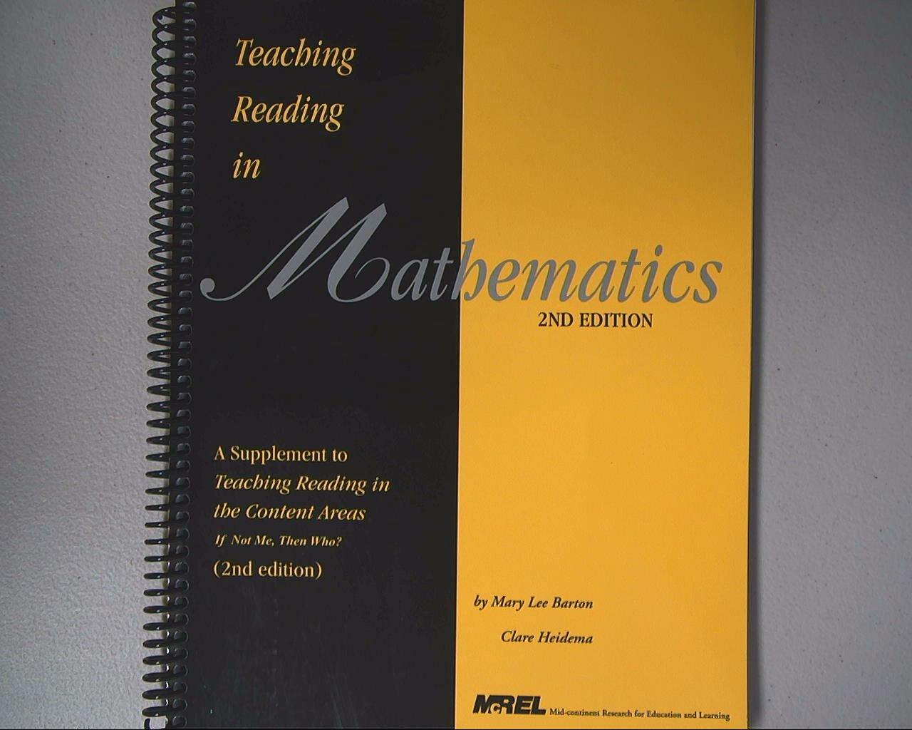 Teaching Reading in Mathematics, 2nd Edition,New